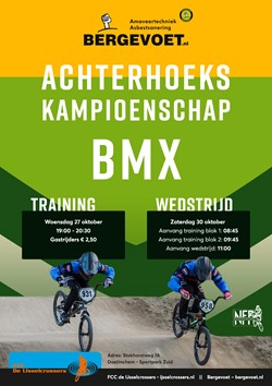 Bergevoet Achterhoeks Kampioenschap BMX op 30 oktober