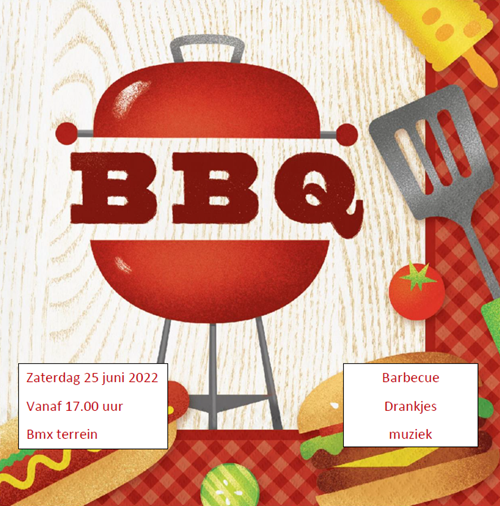 Vrijwilligers BBQ zaterdag 25 juni 17:00 uur, geef je op! Vrijwilligers BBQ zaterdag 25 juni 17:00 uur, geef je op!