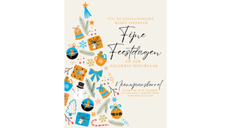 Fijne Feestdagen en Nieuwjaarsborrel